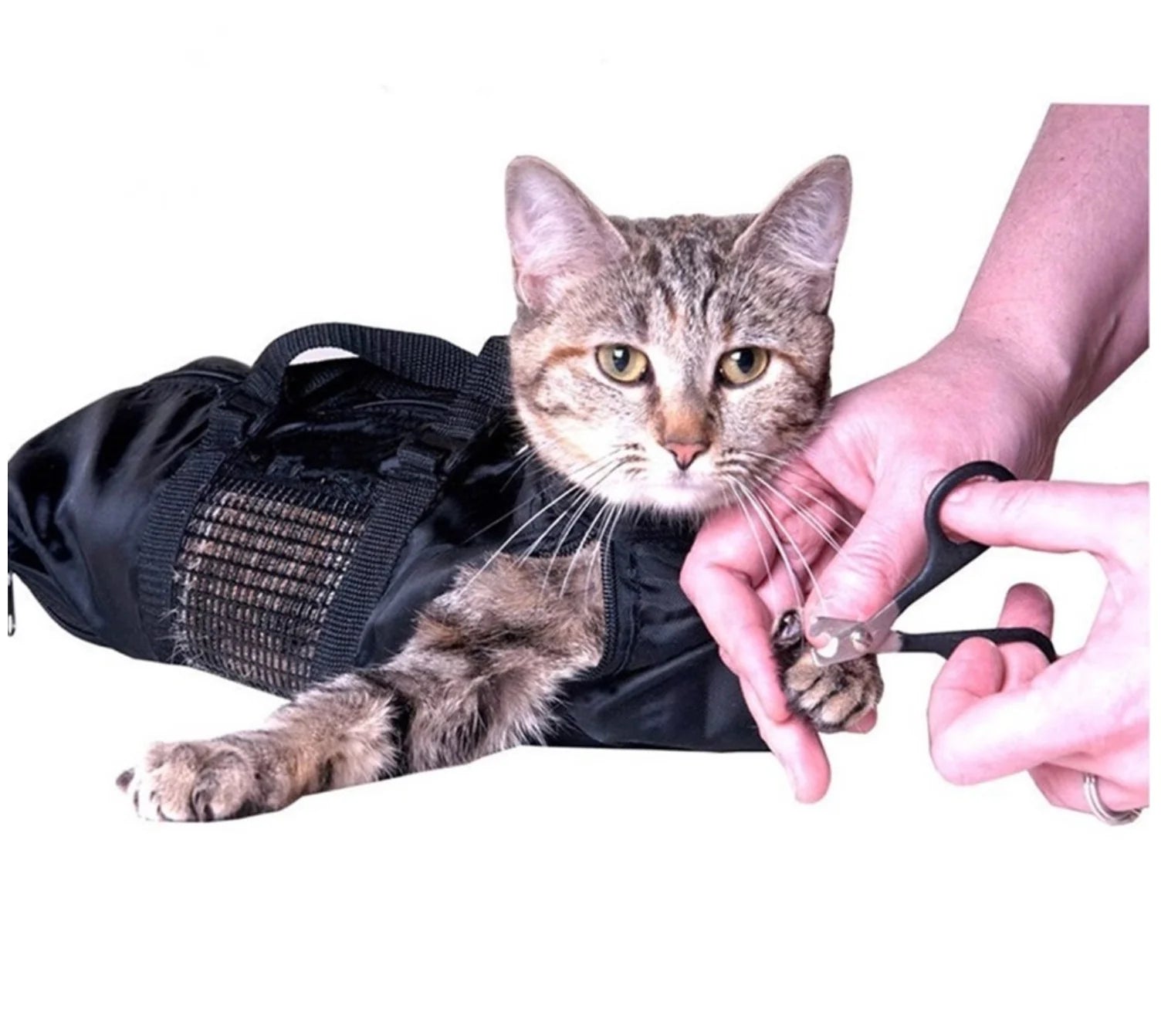 Multifunctional Cat Grooming Bag - Pet Bathing & Grooming Helper for Easy Care