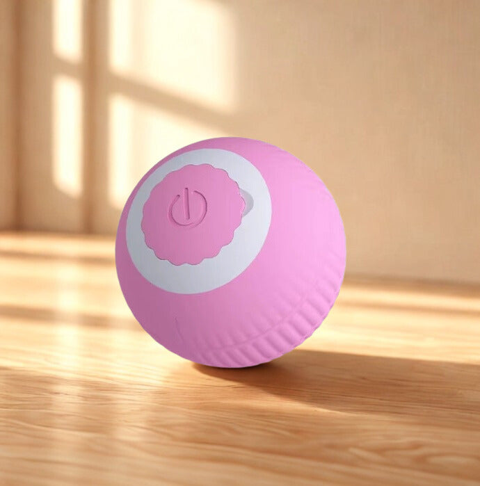 Balle Interactive Rechargeable pour Chat – Jouet Auto-Moteur Silencieux et Intelligent