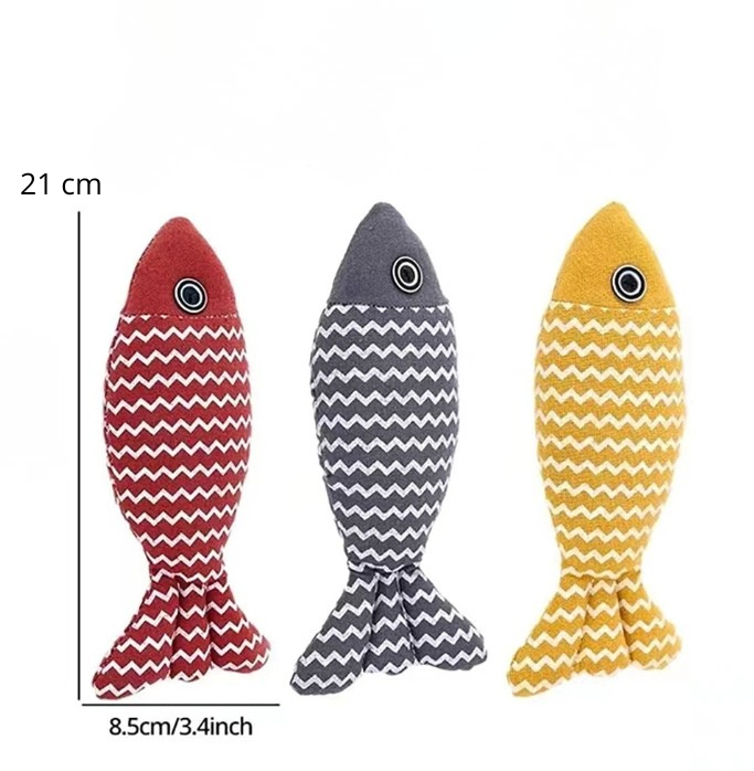 Jouet Poisson Interactif pour Chat