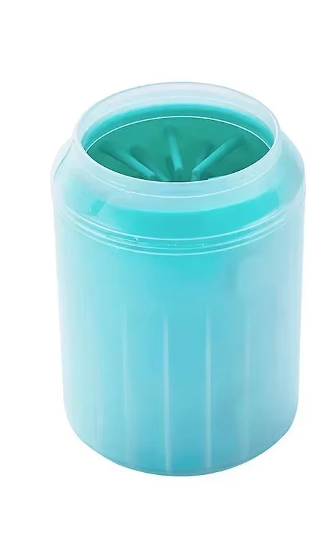 Dog Foot Cup Paw Washer Cleaner Dog Cat Foot Cleaning Brush Soft Silicone Dog Paw Cleaning Cleaning Bucket Accessories